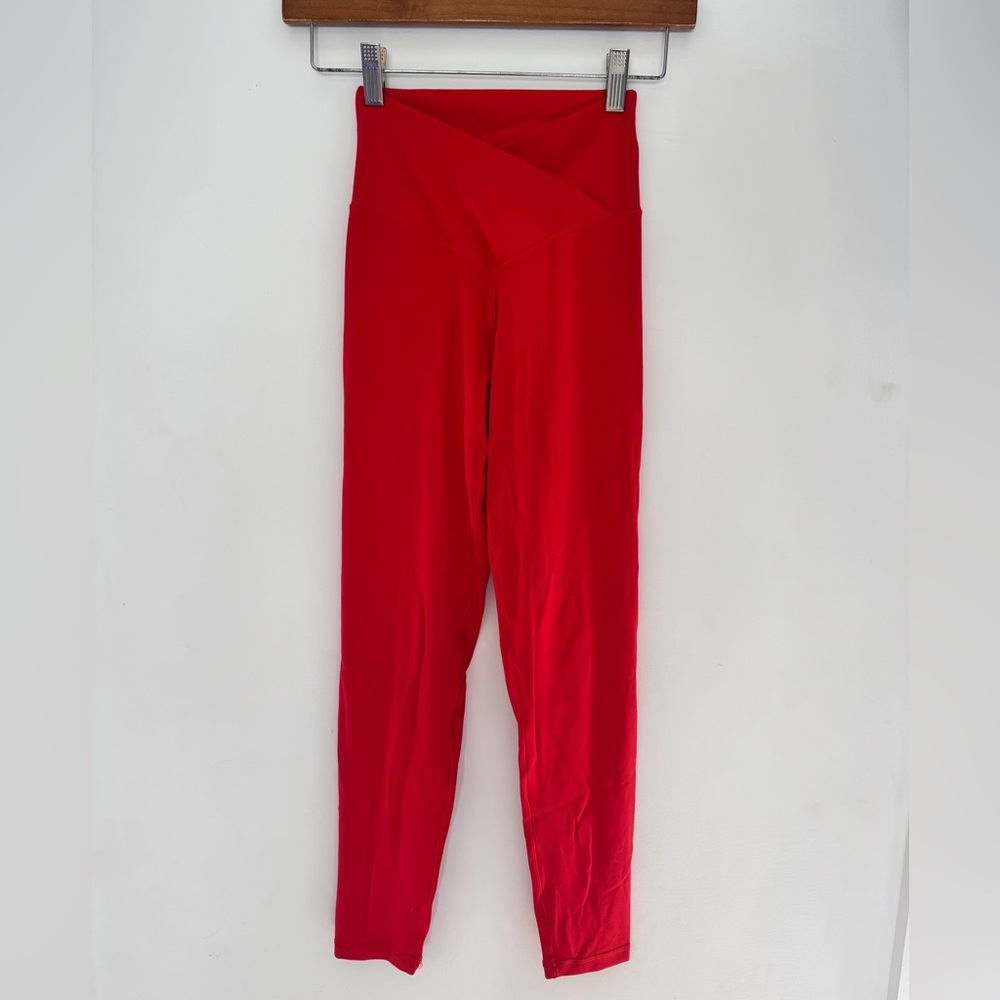aerie Red High-Waist V-Crossover Leggings